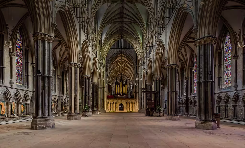 inside Lincoln Cathedral